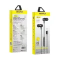 Awei TC1 Type-C Jack In Ear Headphones, Earbuds, Full Metal Earphones with Mic and Volume Control, High Definition, Noise Isolating, Deep Bass, Ergonomic Design & Crystal Clear Sound. 