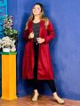 New Collection Readymade Stylish And Comfortable Fashionable Winter Long Coat For Women.