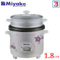 Miyako 3 In 1 Electric Rice Cooker /Miyako Rice Cooker Double Pot 1.8 Ltr. ASL-1180-KND-PRT.