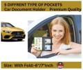 Motor Bike & Car Driving Vehicles Licensee Document Holder - Black.