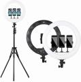 BD-460D ,18" Ring Light Photography, Live Broadcasting and Self-portrait with Tripod stand for Smartph.... 