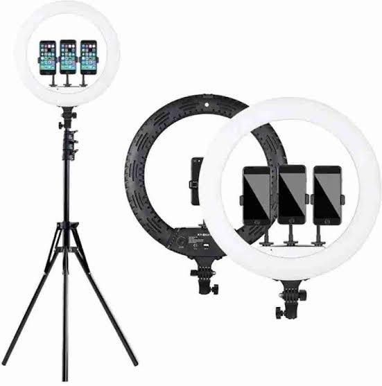 BD-460D%20,18"%20Ring%20Light%20Photography,%20Live%20Broadcasting%20and%20Self-portrait%20with%20Tripod%20stand%20for%20Smartph...%20-%20Image%202