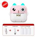Instant Camera Printer with Mini Printer For Mini Digital Camera -Children Instant Fun Print Camera Kids Video Photography Digital Photo Camera Mini Thermal Printer With Free 3 Piece Thermal Paper-Best Gift For Children. 