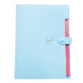 AHOUR Business Filing Clip Office Supplies Binder A4 File Folders Carpetas Portable File Organizer Large Document Holder Archivador Bill Folder/Multicolor.