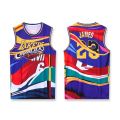 Cross border jersey, Lakers, ets, eat, hunder, arden, Curry's basketball jersey set, men's.