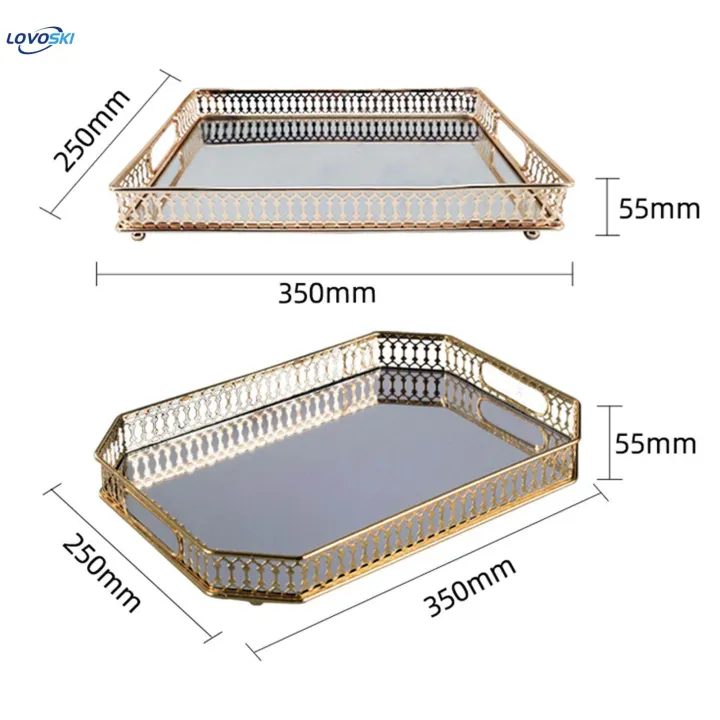 Mirror%20Serving%20Tray%20Fruit%20Plate%20Mirrored%20Tray%20for%20Vanity%20for%20Food%20Snack%20Cake%20-%20Image%209