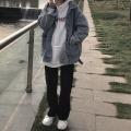Retro Loose Denim Jacket New Autumn for Female StudentsinsKorean Style Casual All-Matching Student Jacket Top Fashion. 