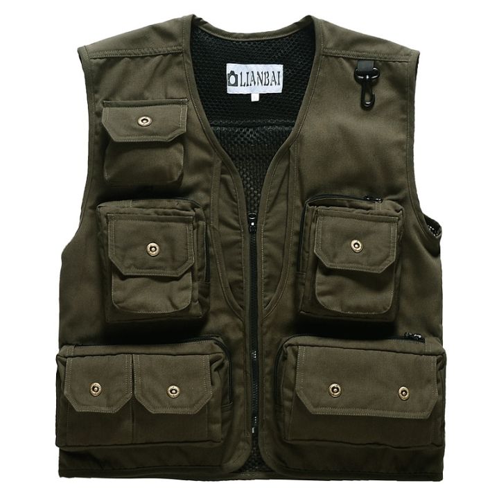 Multifunction%20cket%20Fly%20%20Photography%20Vest%20Sleeveless%20Jacket%20Coat%20Outdoor%20Camping%20Angling%20Volunteer%20Canvas%20Mesh%20Waistcoat-Beige%20-%20Image%205