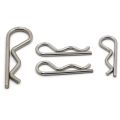 Stainless Steel R Shaped Spring Cotter Clip Pin M1 M1.2 M1.6 M1.8 M2 M2.5 M3 M3.5 M4 M5 Fastener Hardware for Repairing Cars. 