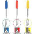 Cutting Blades­ for Cricut Explore Air/Air­ 2/Maker, 0/45/60 Degree Standard Deep Cut Vinyl Fabric Replacement Blades for Cricut Maker Machines. 