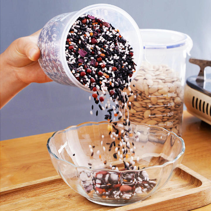 Food-grade%20Sealed%20Jars%20Large%20Capacity%20Transparent%20Plastic%20Sorting%20Grain%20Cans%20Pot%20Kitchen%20Refrigerator%20Preservation%20Storage%20Box%20-%20Image%206