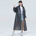 Adult Raincoat Hooded One-piece Long Raincoat Reusable Poncho Outdoor Rainwear For Women And Men Transparent Waterproof Poncho.