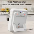 Digital Dual Kitchen Timer,3 Channels Count UP/Down Timer,Cooking Timer,Large Display,Loud Volume Alarm and Flashing. 