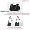 New Crossbody Shoulder Bags for Women Leather Messenger Bag Female Casual Concise Purse and Handbag SA Main(25CMx20CMx11CM,). 