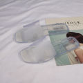 Summer Simple New Transparent Belt Crystal Women's Slippers Fashion Flat Jelly Slippers Women's Flip-Flops Sandals.