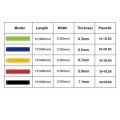 Yoga Resistance Rubber Band Fitness Exercise 5 Pieces Combo: Step Up Fitness Routine Resistance Bands for Working Out, Elastic Exercise Loop Bands for Physical Therapy, Set of Stretch Bands for Booty Legs, Pilates Flex bands.