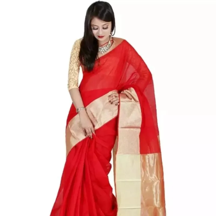 Halfsilk%20Tangail%20Tat%20Saree%20for%20Women's%20(Rani%20Golapi)-%20Saree%20-%20%E0%A6%B6%E0%A6%BE%E0%A7%9C%E0%A6%BF%20-%20Image%202