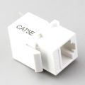 10Pcs RJ45 CAT5e Ethernet Network Keystone JackClip Module Wall Plug Connector Demoo. 