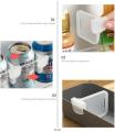 1/4PCS Fridge Divider Partition Board Retractable Flexible Partition Boards Refrigerator Storage Splint Kitchen Accessories. 