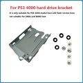 For PS3 4000 Hard Disk Drive Bracket For Sony Playstation 3 Super Slim 4012 Built-In Hard Drive Bays Base Tray Stand Gaming. 
