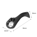 Ergonomic Bicycle Bar Ends Bicycle Drop Handlebar Thumb Grips. 