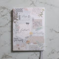 Aesthetic Journal Notebook (14 x 19 cm size,120 pages). Notebook for gift/drawing/sketching/journaling. 