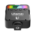 Ulanzi VL49 RGB Rechargeable Mini RGB Light | Illuminate Your Scenes with Adjustable RGB Colors | Compact and Portable. 