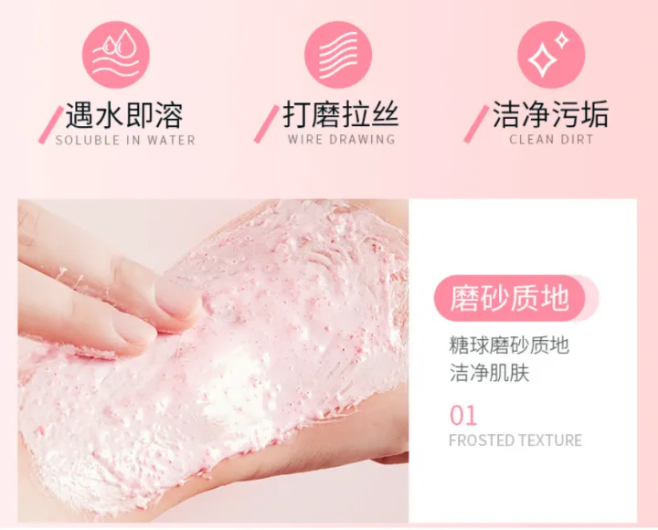 HYMEY'S%20Peach%20Candy%20Moisturizing%20Exfoliating%20Body%20Scrub-%20140g%20-%20Image%205