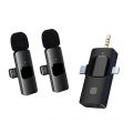 K15 3 in 1 Wireless Lavalier Microphone for Iphone-Android-Tablet By trade bd 365.
