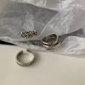 Cool Retro 3Pcs/Set Rings Set Ins Opening Rings Adjust. 