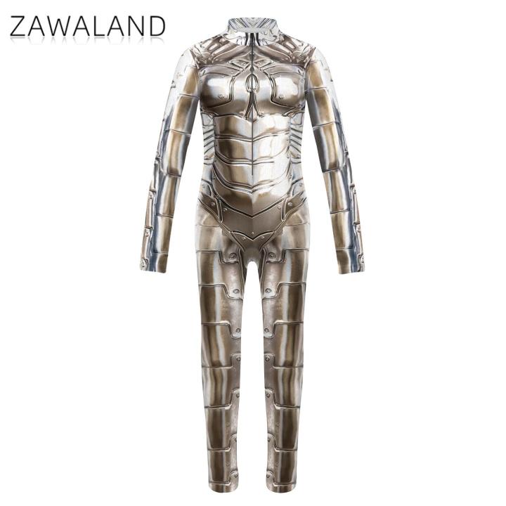 Zawaland%20Child%20Robot%20Costume%20Punk%20Front%20Zipper%20Zentai%20Suit%20Boy%20Girl%203D%20Cosplay%20Party%20Clothes%20Catsuit%20Jumpsuit%20Festival%20Outfit%20-%20Image%204