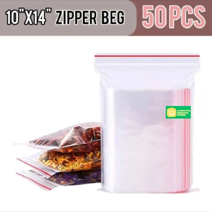 Zip/Zipper%20Lock%20Poly%20Bag-Plastic%20Packet%2010x14%20inch%20Pack%20of%2025/50%20pcs%20-%20Image%205