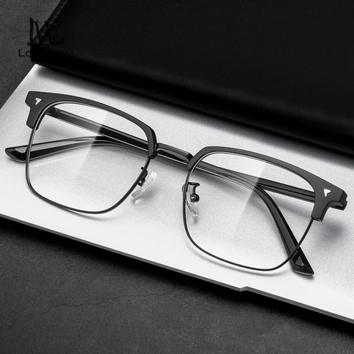 LouisWill%20Men%20TR90%20Non-Prescription%20Glasses%20Anti%20Blue%20Light%20Flat%20Mirror%20Eyewear%20Can%20Be%20Paired%20With%20Myopia%20Gasses%20Half%20Frame%20Design%20Outdoor%20Travel%20Men%20Trendy%20-%20Image%207