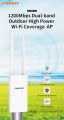 Gigabit Port EW72V2 1200Mbps Dual Band 5Ghz High Power Outdoor AP Street ParkWifi Router Antenna Wi Fi Access Point Base Station. 