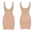 Shapewear Slip Dress for Women Tummy Control Camisole Full Slip Under Dress with Lace Seamless Slimming Body Shaper Long Cami.
