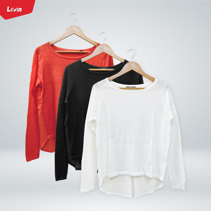 Women's Full Sleeve Lightweight Tops From Levin