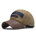 CAPRICORN Embroidered Baseball Cap Embroidered Peaked Cap Washed To Make Old Sunshade Outdoor Mountaineering. 