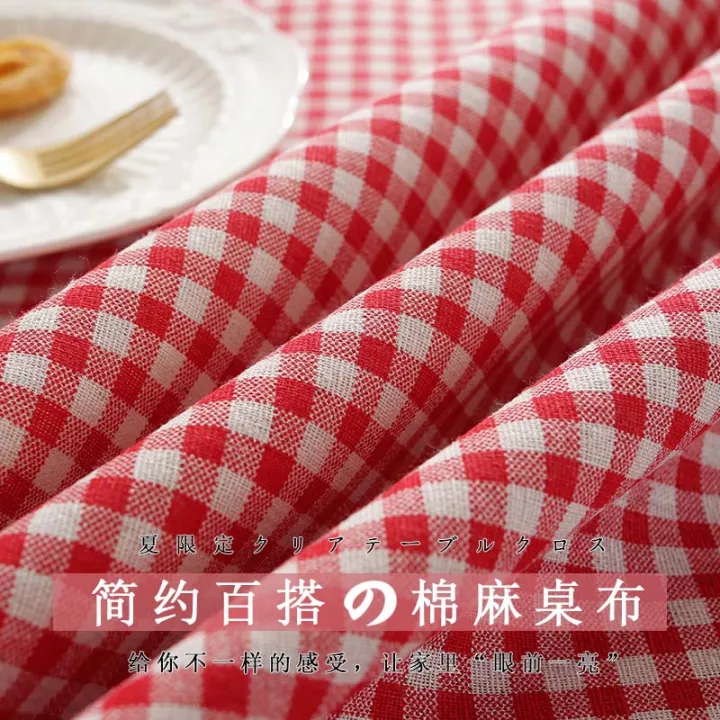 22QR%20Plaid%20Tablecloth,%20Fabric,%20Cotton%20Linen,%20Small%20Fresh%20Simple%20Lace%20Desk%20Mat,%20Ins%20Wind%20Student%20Rectangular%20Coffee%20Table%20-%20Image%202
