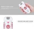 Kemei KM-2530 Rechargeable Epilator & Shaver 4 in 1 Beauty For Women. 