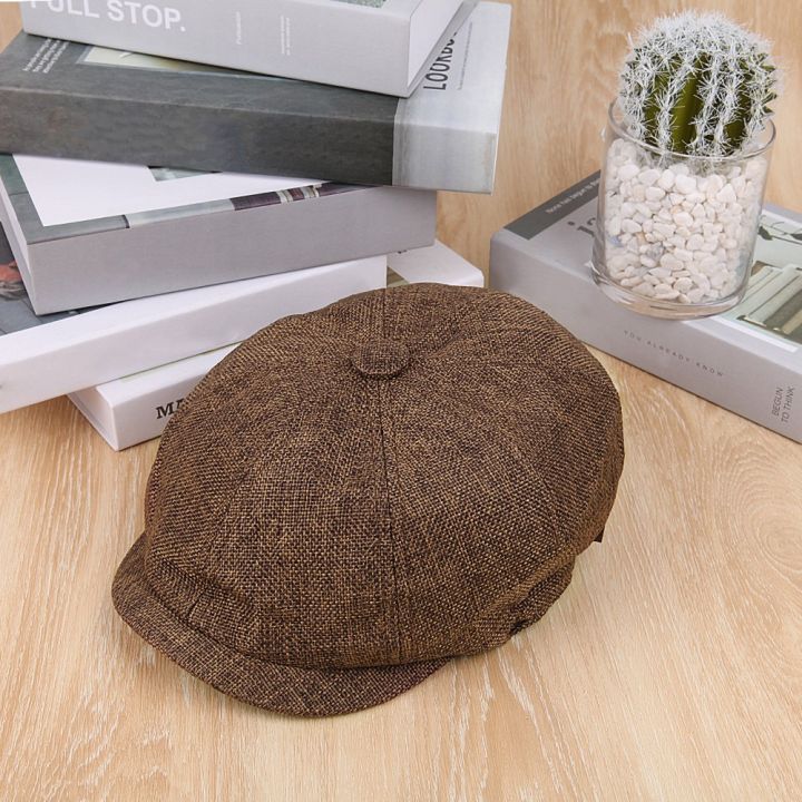 Stripe%20Beret%20Hat%20British%20Style%20Classic%20Retro%20Newsboy%20Hats%20-for%20Men%20and%20Women%20Universal%20Berets%20Leisure%20Caps%20-%20Image%203