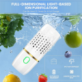 1Set Fruit and Vegetable Washing Machine Fruit and Vegetable Cleaner Device Plastic for Deep Cleaning. 