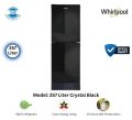 WHIRLPOOL 257 Liter Eco-friendly Refrigerator FreshMagic Pro Crystal Black With Free Delivery and Official Warranty. 