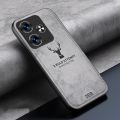 New Phone case Xiaomi Redmi Turbo 3 Turbo3 Back cover Deer Back cover Matte Cloth Silicone Protection Luxury Casing Redmi Turbo3 Coque.