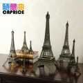 Eiffel Tower Decor/Eiffel Tower Statue Figurine/French landmark design model,Home Office Desktop Decor France French Ornament Souvenir (Height 6-7cm). 
