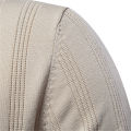 2024 New Summer Ribbed Knit Polo Shirt for Men Breathable and Cool Brand Quality Mens Textured Polo Shirts.