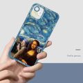Great Art Aesthetic David Mona Lisa Case For Xiaomi Redmi Note 12 11 11S 10S 10 9 Pro Mi 13 12 Lite Poco F5 X5 X3 Pro Soft Cover. 