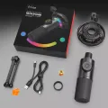 Fifine K658 USB RGB Microphone for PC/Mac/Mobile (Official Product). 