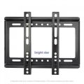 Universal 14- 42 Inch Adjustable TV Wall Mount Bracket Stand Flat Panel TV Frame - Black.