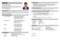 Standard CV and Resume (PDF Only). 