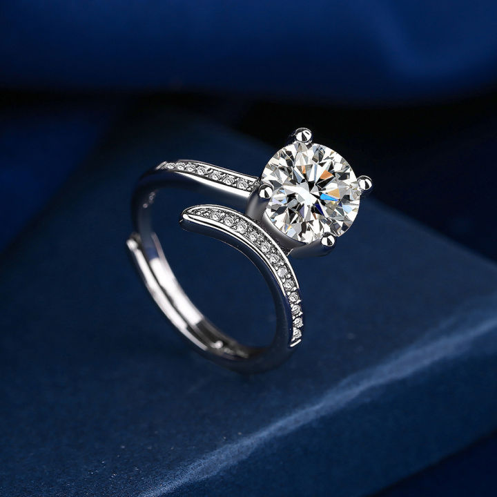 New%20high-carbon%20diamond%20diamond%20ring%20two-carat%20live%20mouth%20simple%20women's%20tide%20fashion%20personality%20micro%20inlay%20Douyin%20live%20wholesaler%20-%20Image%203